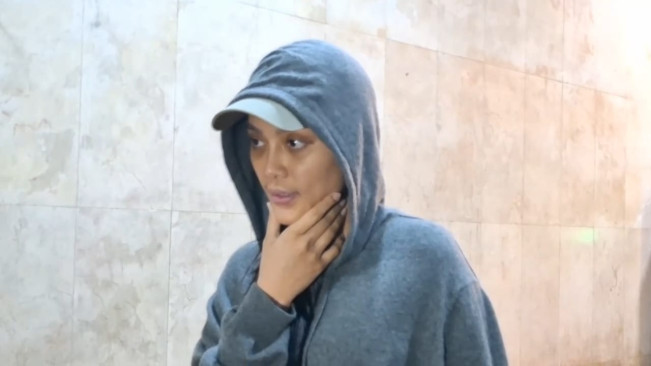 Erika Carlina di Polda Mero Jaya, Kamis (24/7/2025). [FTNews]